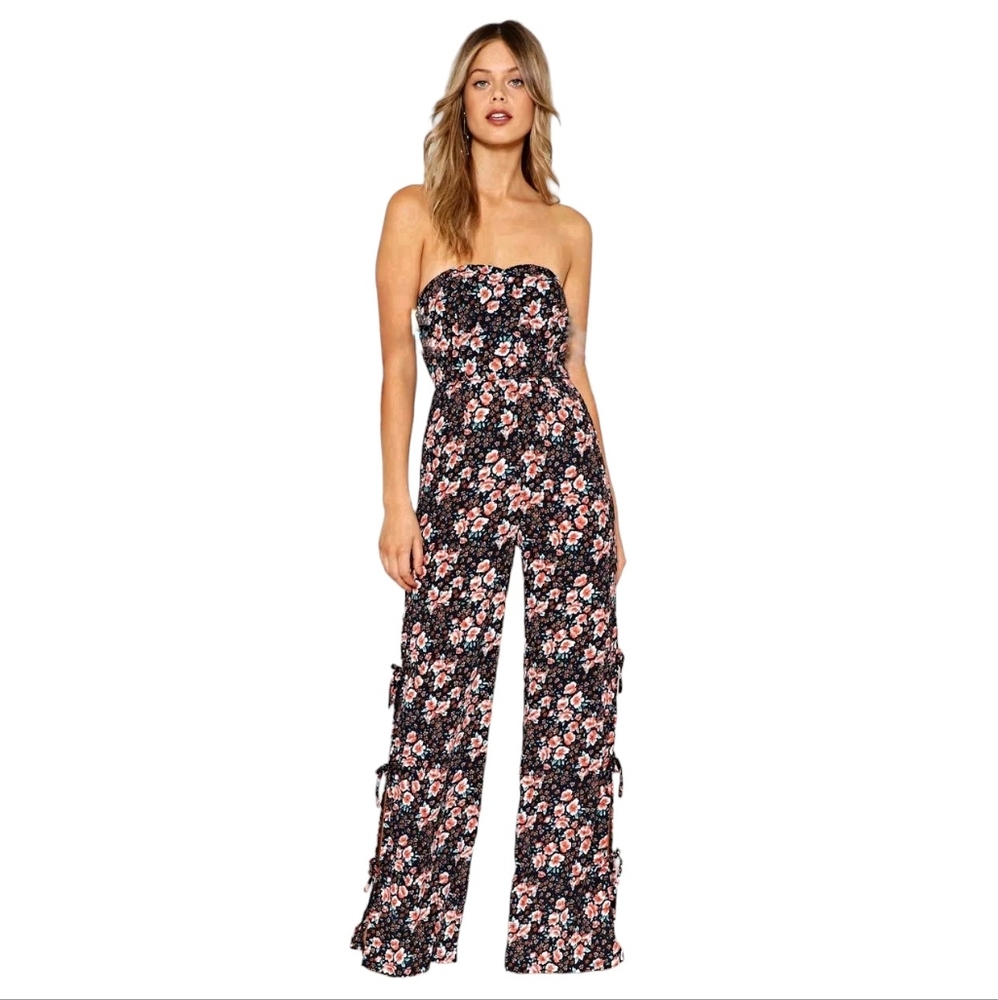Nasty Gal Going Daisy For You Jumpsuit, Floral And Feminine